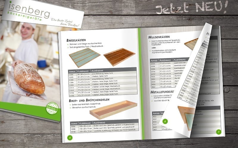 isenberg Bäckereigeräte Katalog